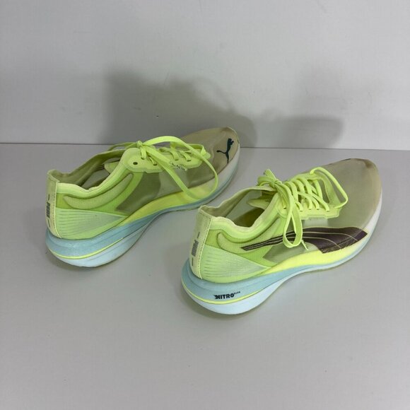 Puma Deviate Nitro Elite Racer Womens Size 9 Running Shoes Lightweight 376444-02 - Picture 7 of 14